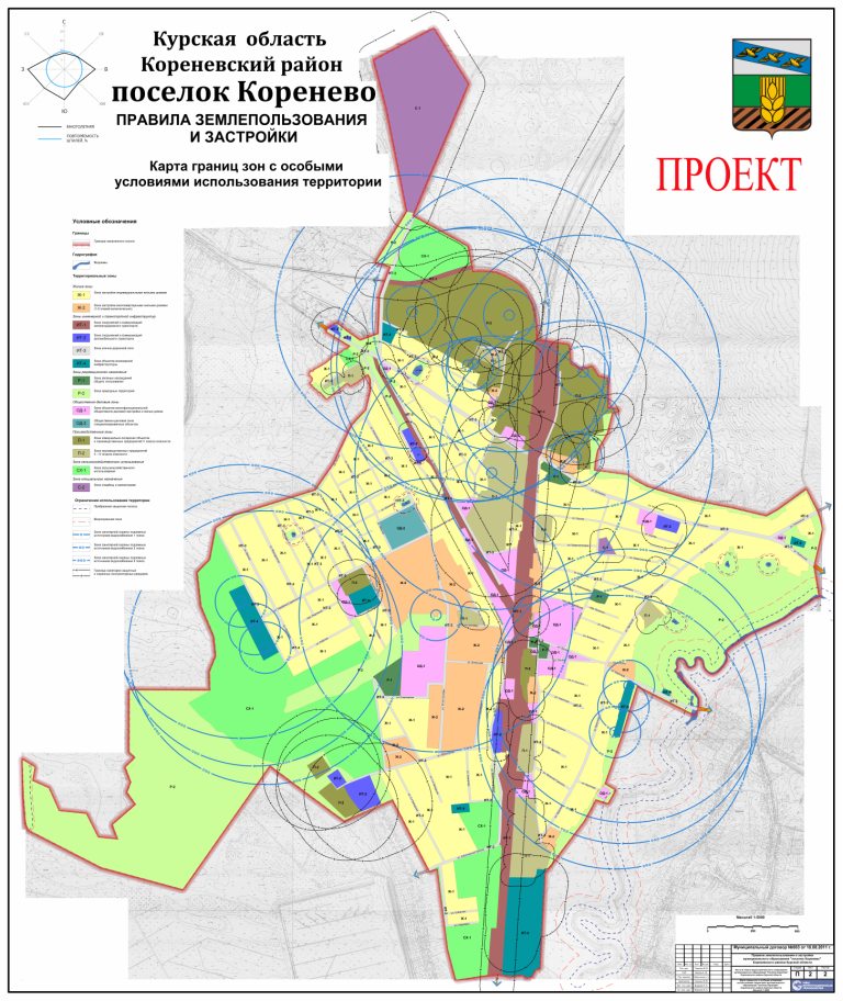 Карта коренево курской